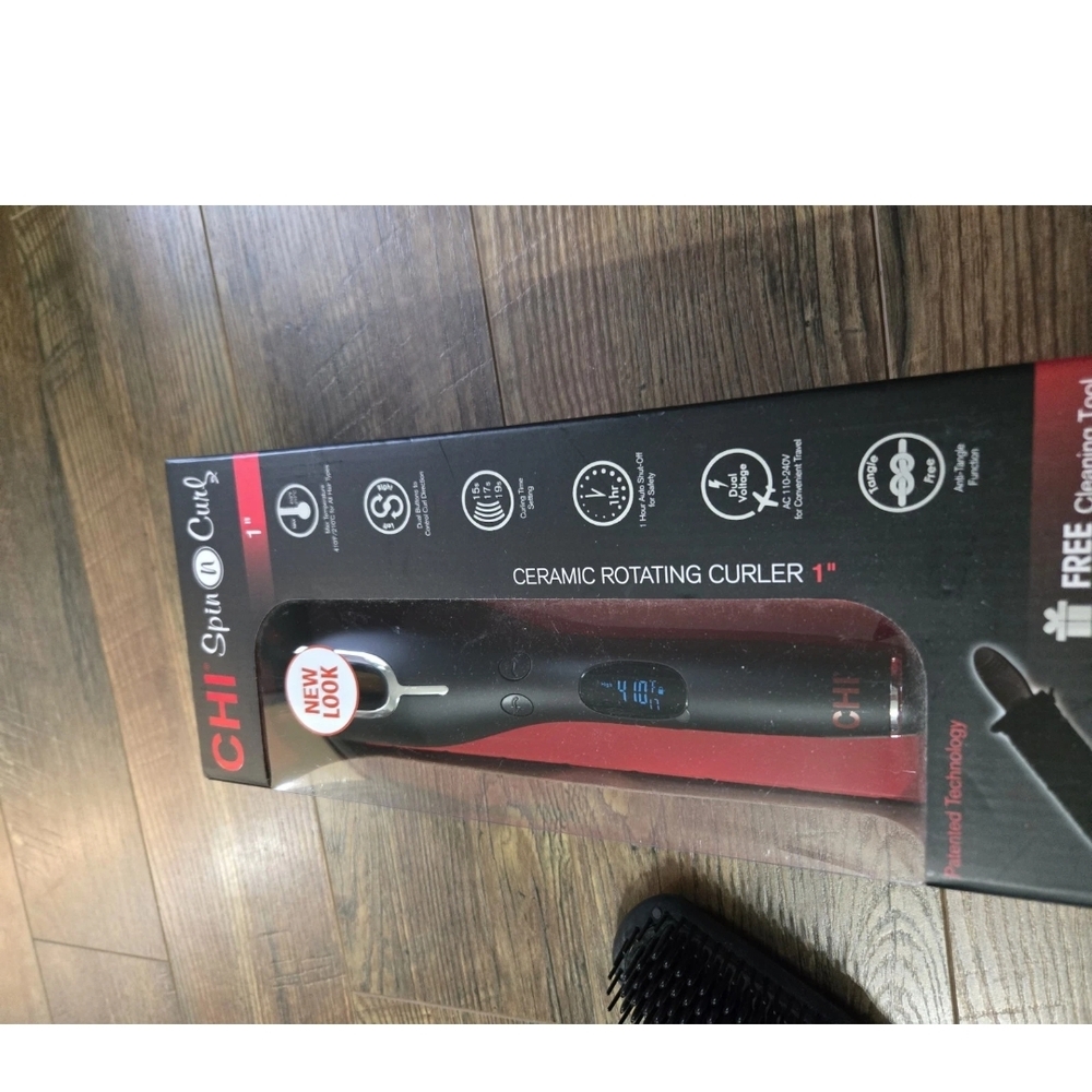 CHI Spin N Curl Ceramic Rotating Curler